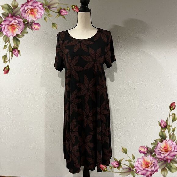 LuLaRoe hi - low short sleeve dress - Picture 1 of 11